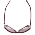 thumbnail image 3 of Living Health Products AZ-154-TRSOLIVIAPLM 57 mm True Religion Sunglasses Olivia Oversized Sunglasses, Plum, 3 of 6