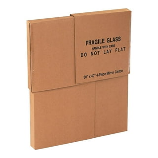 Corrugated Boxes with 64 Cells Dividers (Fits 64 - 4 oz. Bottles) - Set of  40