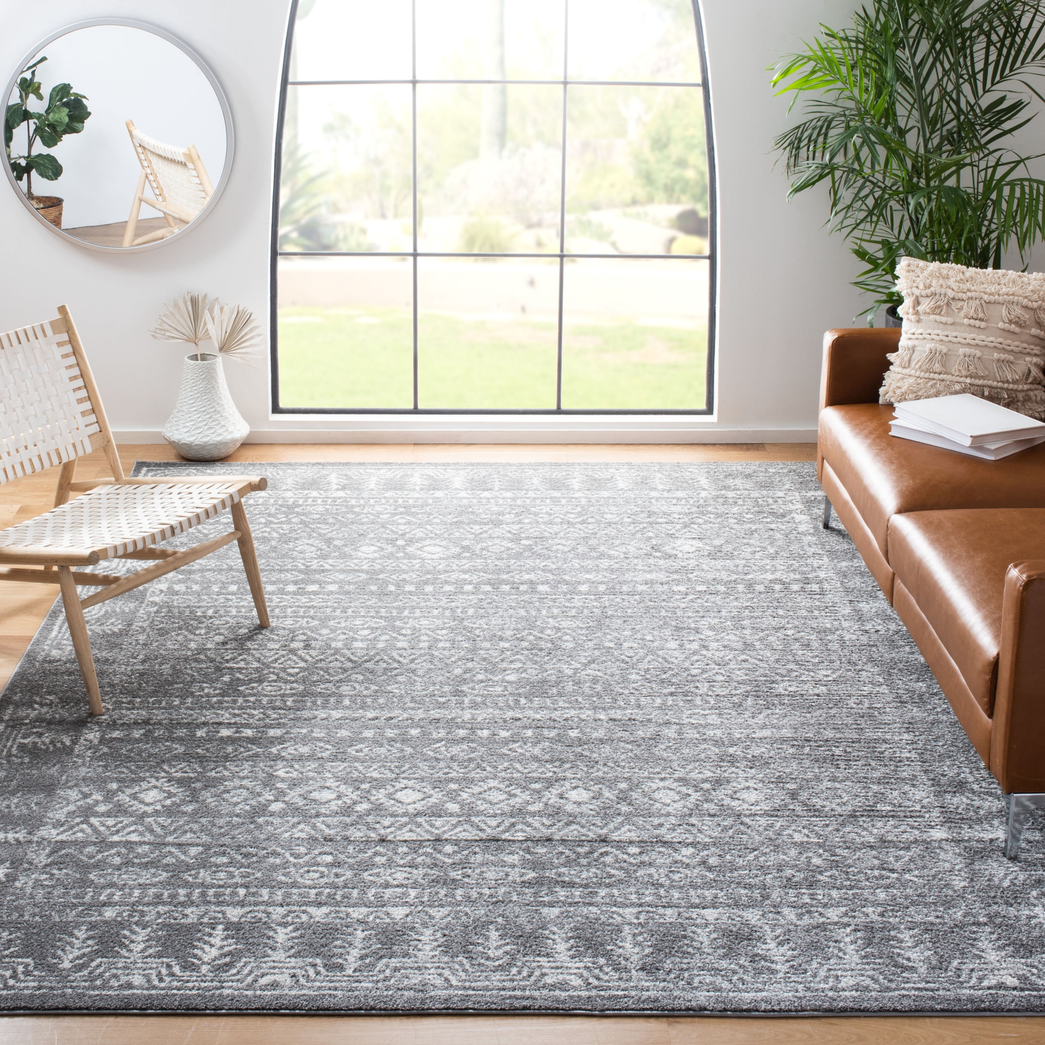 Large Terra Grey Moroccan Rug Traditional Rugs For Living Room Scandi Boho Mats 