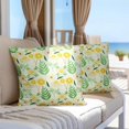 thumbnail image 3 of Throw Pillow Covers 18x18 Inch Set of 2, Decorative Pastoral Pillow Cases for Living Room and Outdoor Sofa, Sunflower, 3 of 4