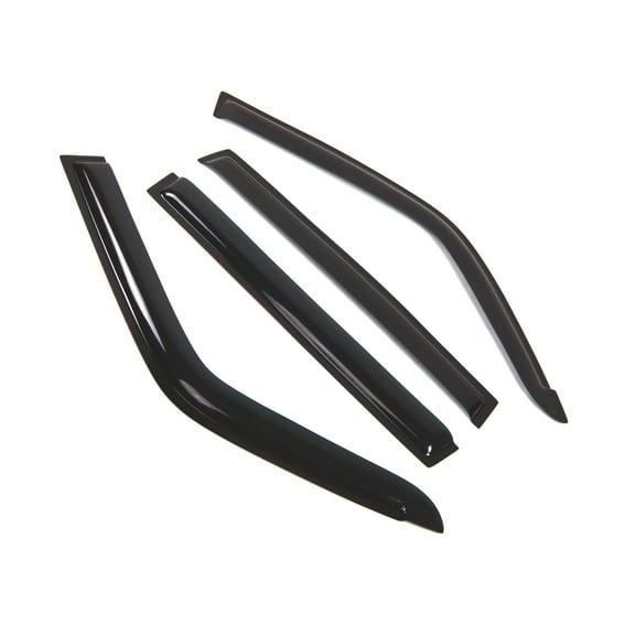 TuningPros Outside Mount Window Visor Deflector Smoke Tinted 4 Pcs Set For 1996-2000 Toyota RAV4