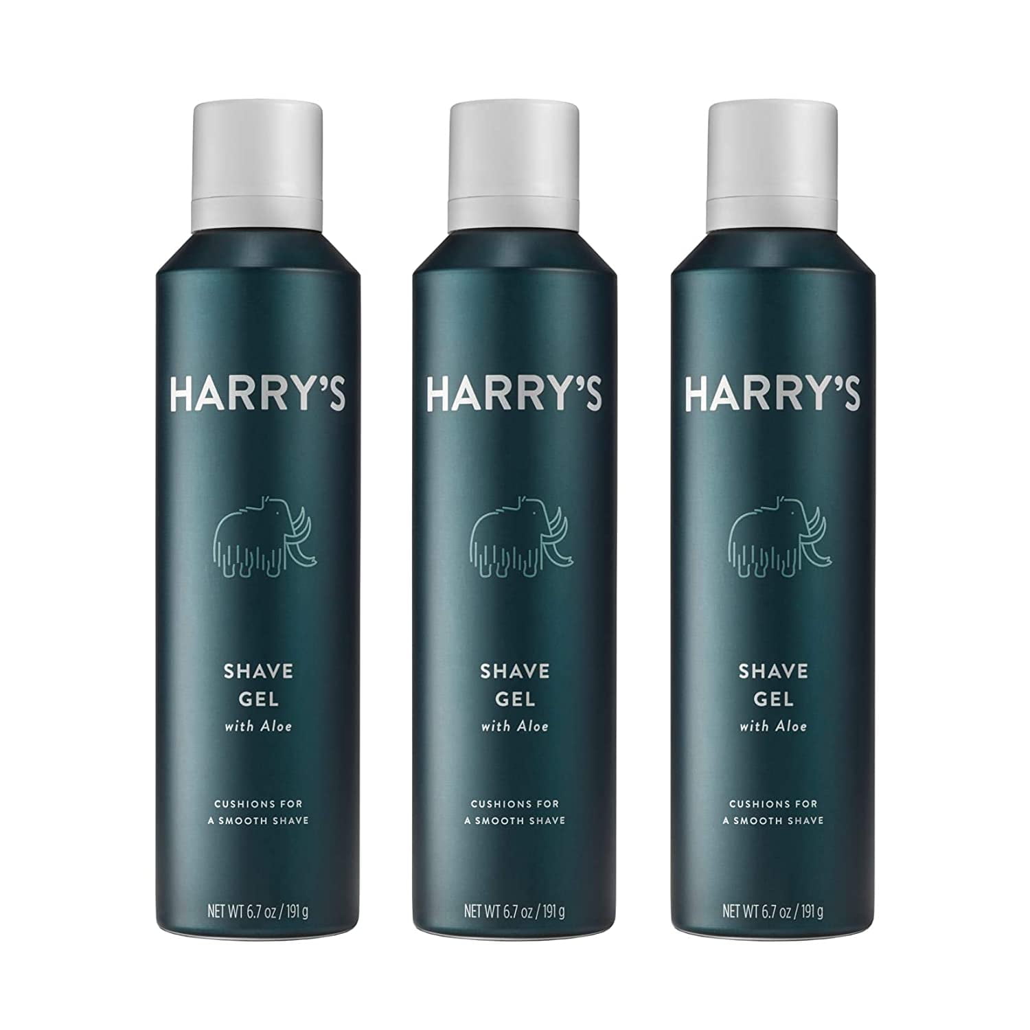 Harrys Shave Gel Shaving Gel with an Aloe Enriched Formula 3 pack