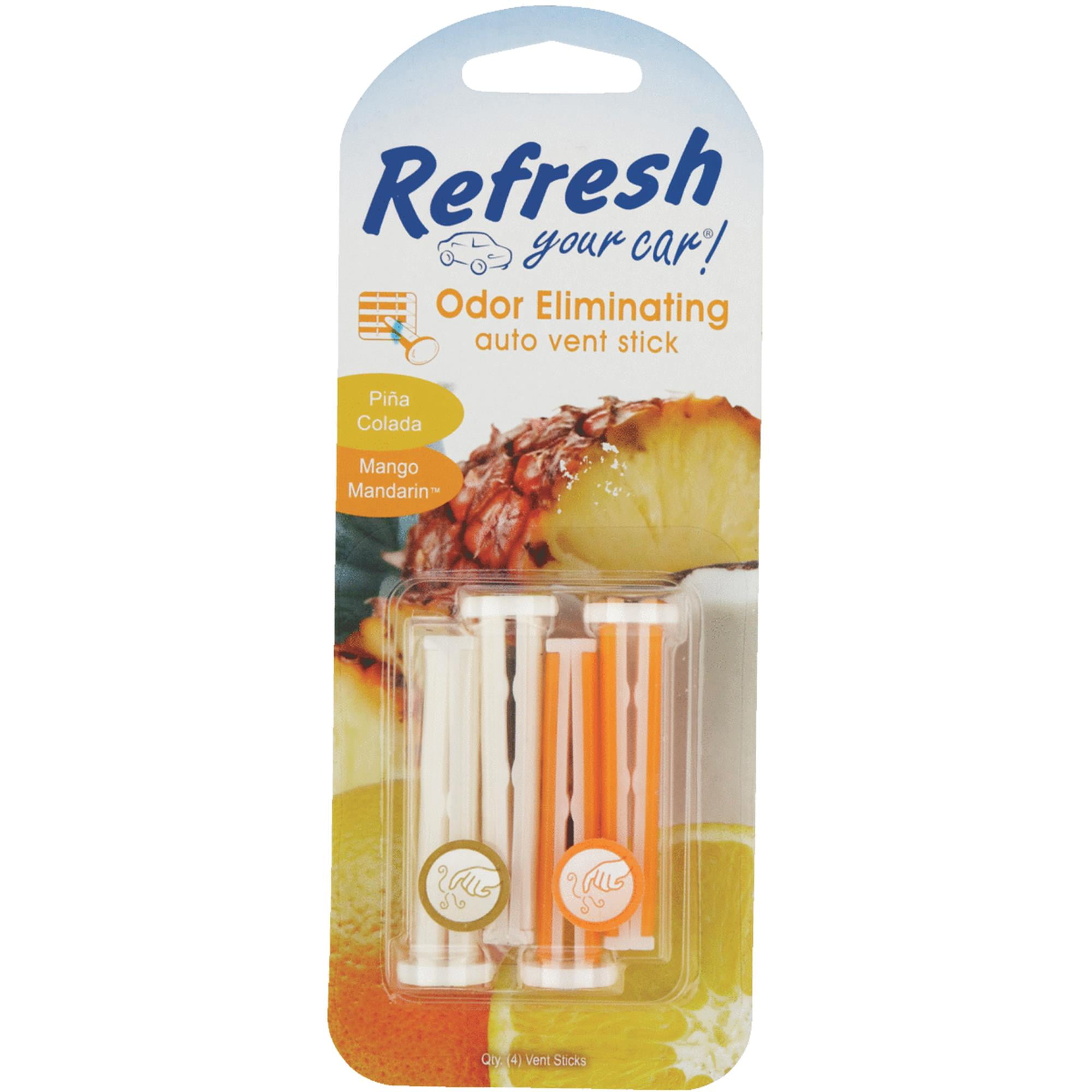 Refresh Your Car! Odor Eliminating Pina Colada & Mango Mandarin Auto