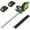 Green, variant on 22.4'' Hedge Trimmer Cordless, 2 * 2.0Ah Batteries and Charger, Handheld Electric Trimmers/Grass Shrub Pruning Cutter, Lightweight & Compact Hedge Shear for Garden, Lawn