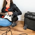 thumbnail image 4 of Rowin Rowin Guitar Tuner Power Pedal with LED Indicator Light, 12Hz-4186Hz Tone Range, DC 12V Supply, 1/4 Inch Mono Audio Jack, 8 Channels Power Output, 4 of 7
