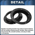 thumbnail image 4 of Anillo espaciador de altavoz Unique Bargains, adaptador de altavoz tweeter para Volkswagen, 2 juegos, 4 of 7