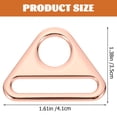 thumbnail image 2 of unbranded 10Ud Hebillas Ajustables Para Ropa Y Mochilas En Metal Duradero Oro Rosa, 2 of 7