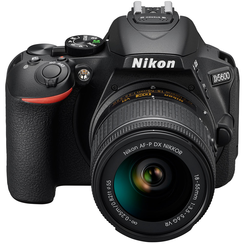 Nikon D5600 24.2MP DSLR Camera AFP 18-55mm VR, 70-300mm ED Lens Bundle Incl Camera, Lenses and More - image 4 of 8