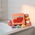 thumbnail image 3 of ZhangC 9 Pack Heart Shaped Foot Bath Bombs Gift Set, Handmade Bath Bomb, Foot Baths Bombs with Natural Oils, Gift for Birthday, Mothers Day, Valentines, Christmas, 3 of 5