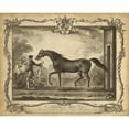 thumbnail image 3 of Unknown 14x12 Black Modern Framed Museum Art Print Titled - Distinguished Horses IV, 3 of 5