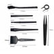 thumbnail image 1 of Cepillo de limpieza para dispositivos electrónicos, cepillo de limpieza, limpiador de teclado de computadora, negro, 8 piezas LingWen 9024715563941, 1 of 1