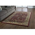 thumbnail image 2 of Linon Home Décor Rosedown Area Rug Collection, Burgundy and Gold, 8' x 10', 2 of 3