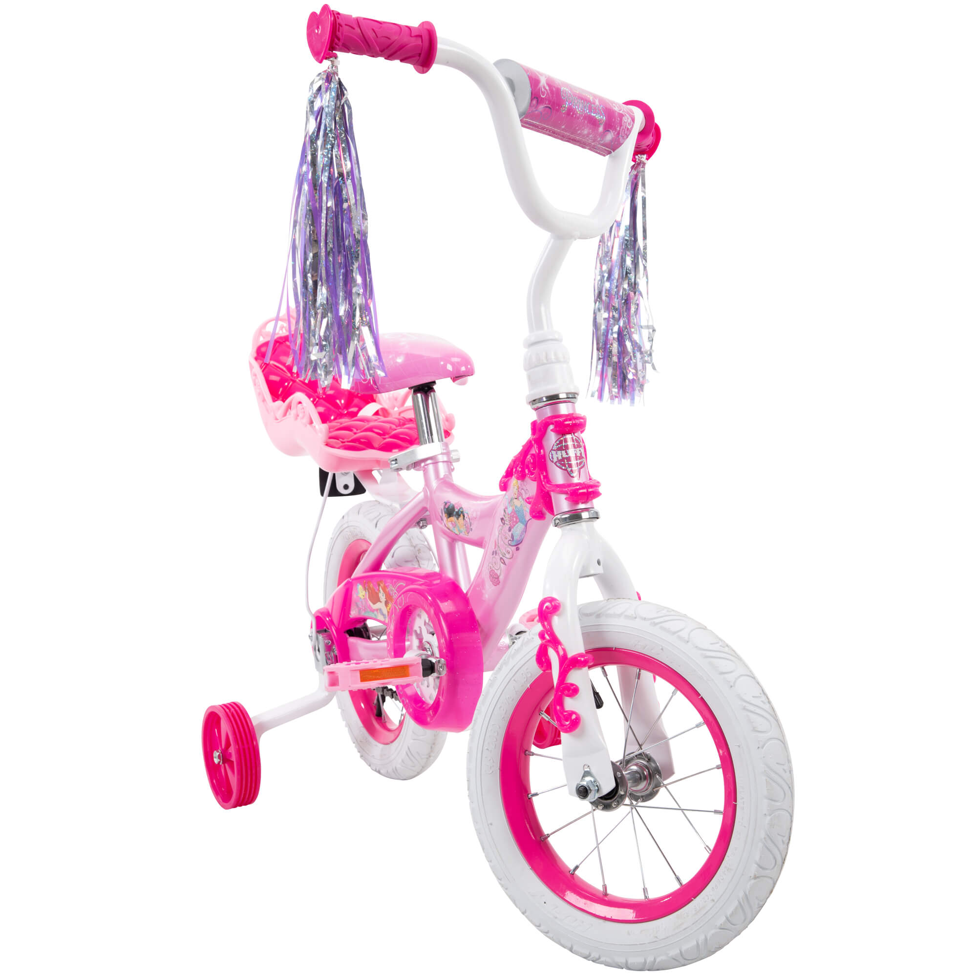 Disney Princess Girls' 12" Bike with Doll Carrier by Huffy - image 5 of 12