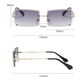 thumbnail image 5 of Gafas de terre sin montura para mujer vintage de 4 piezas Gafas con lentes tintadas retro UV400, 5 of 9