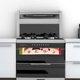 thumbnail image 2 of 3 Pcs Christmas Kitchen Appliance Snowman Refrigerator Handle Covers Set -Kitchen Appliance Handle Covers Microwave Oven Dishwasher Fridge Door Handle, 2 of 5