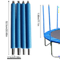 thumbnail image 5 of Trampoline Poles Replacement, with Trampoline Poles Anti-Collision Protector, with Screws Enclosure Straight Tube 1.96m, 5 of 9
