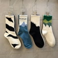 thumbnail image 5 of Calcetines sin costuras, calcetines de tubo medio sin hueso, calcetines de pareja para hombres y mujeres, modernos y deportivos de calle, 5 of 5