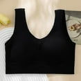 thumbnail image 6 of Sports Bras for Women Fashion Women's Solid Color Seamless Sexy Back Yoga Bra Shaping And Breast Collection Cingerie Sports Bras Womens Bras Summer Plus Size Bras for Women, 6 of 6