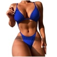 thumbnail image 2 of FcBaudy Womens Swimsuits One Piece Swimsuit Women Plus Size Swimsuit for Women Tankini Swimsuits for Women Women One-Piece Swimsuit Bikini Solid Color Swimsuit Splicing Swimsuit Women Women Swimsuit, 2 of 7