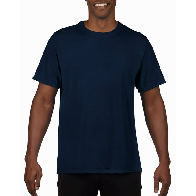 Gildan T-Shirt de Performance pour Hommes, 3TG, Marine