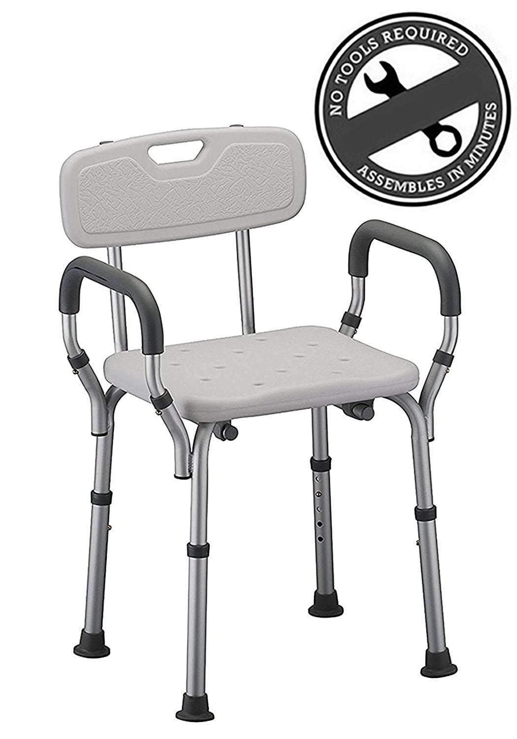 Our TOOL FREE Bath Spa Deluxe Bath Tub Bathtub Shower Chair Seat Bench