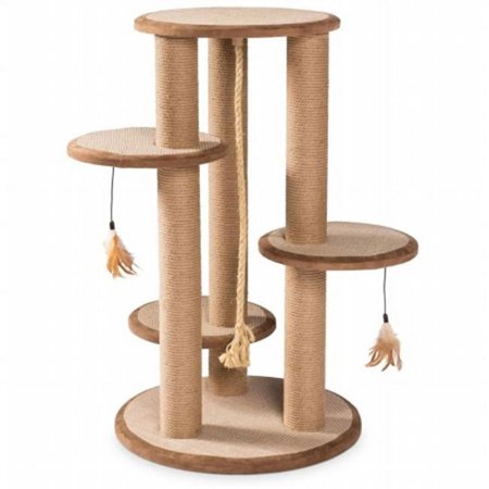UPC: 0048081071502 | Prevue Pet Products Kitty Power Paws Multi-Platform Posts With Tassel Toys