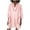 Pink, variant on ZZwxWA Swimsuit Coverup Womens V Neck 3/4 Sleeve Casual Shirt Dress with Pockets