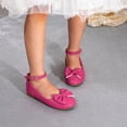 thumbnail image 6 of newwalpole Toddler Girls Dress Shoes Mary Janes Ballerina Flats for Girls Shoes Toddler Orange for Size 1.5, 6 of 7