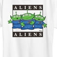 thumbnail image 3 of Toy Story 4 - Type Block Aliens - Women's Short Sleeve Graphic T-Shirt, 3 of 5