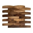 thumbnail image 1 of simhoa 3D Textured Wood Wall Panel Accent Wall Panel for Office Accent Wall Kitchen Brown, 1 of 8