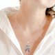 thumbnail image 5 of GOOHOCHY Collar de bailarina con cristales y diamantes de imitación para mujer, 5 of 7