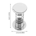 thumbnail image 2 of Luxshiny 20Ud Base De Resorte Adhesiva Para Bobblehead En Auto Con Fijación Y Plata, 2 of 8