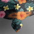 thumbnail image 5 of Pioneer Flower Floral Print Pattern Square Tablecloth, Waterproof Wipeable Spillproof Washable Table Cover for Home Kitchen Party Decor, 42"x42", 5 of 6