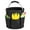 Black, variant on Bocaoying 17L Cleaning Organizer Caddy with Handle, Large Folding Cleaning Basket Bag, Multifunction Collapsible Waterproof Gardening Tool Storage Bag, Multipocket Craft Caddy Organizer for Cleaning Utensils(Black)