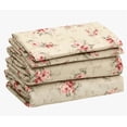 thumbnail image 1 of Sábanas Xtellar Matrimoniales Microfibra Estampado Color Beige, 1 of 3