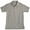 grey, variant on Big Boys' Husky Short Sleeve Pique Polo: Unisex School Uniform Essential