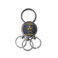 thumbnail image 1 of Porte-clés en Acier Inoxydable avec Avertissement de substances Radioactives, 1 of 3