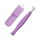 thumbnail image 5 of Pinzas para recortar el pelo de la nariz Yinane recortador de pelo para orejas y cejas Violeta con bolsa, 5 of 8