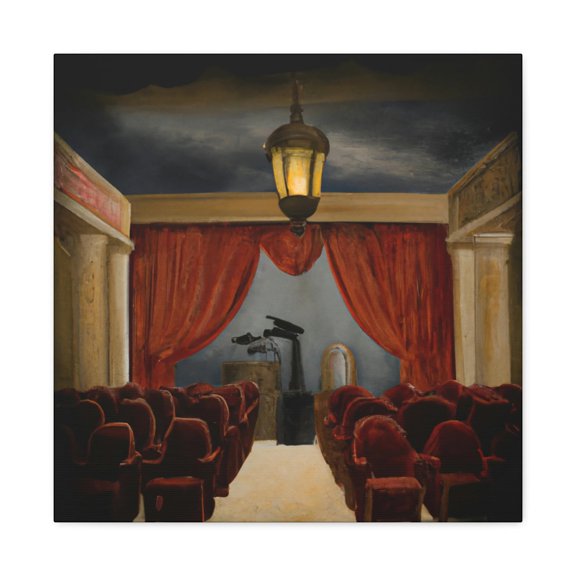 Vintage Movie Palace - Canvas