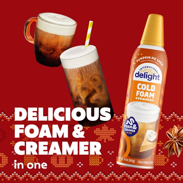 International Delight Pumpkin Pie Spice Cold Foam Coffee Creamer
