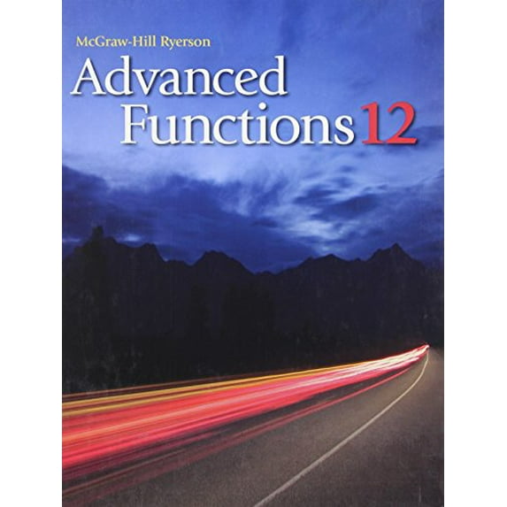 Pre-Owned McGraw-Hill Ryerson: Advanced Functions 12 (Hardcover) 9780070266360