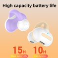 thumbnail image 5 of M-s8 Bluetoothcompatible Headphones Air Conduction Ear Clip Wireless Stereo Business Earphones Smart Touch, 5 of 9