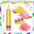 thumbnail image 2 of 3 Pcs 27 Inch Giant Large Inflatable Pencil Back to School Graduation Decor Hanging Inflatable Pencil Classroom Decoration for Back to School Classroom Garden Room Birthday Party Decorations, 2 of 10