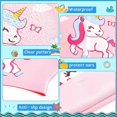 thumbnail image 3 of 3 Pieces Kids Silicone Swim Caps Waterproof Bathing Caps Baby Swimming Cap Cartoon Toddler Swim Hats for Short and Long Hair Children Boys Girls, 3 of 4