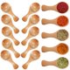 thumbnail image 1 of 15 Pack Mini Wood Spoon with Short Handle, Perfect for Small Jars of Jam, Spices, Condiments, Seasoning, Sugar, Honey, Coffee, 1 of 4