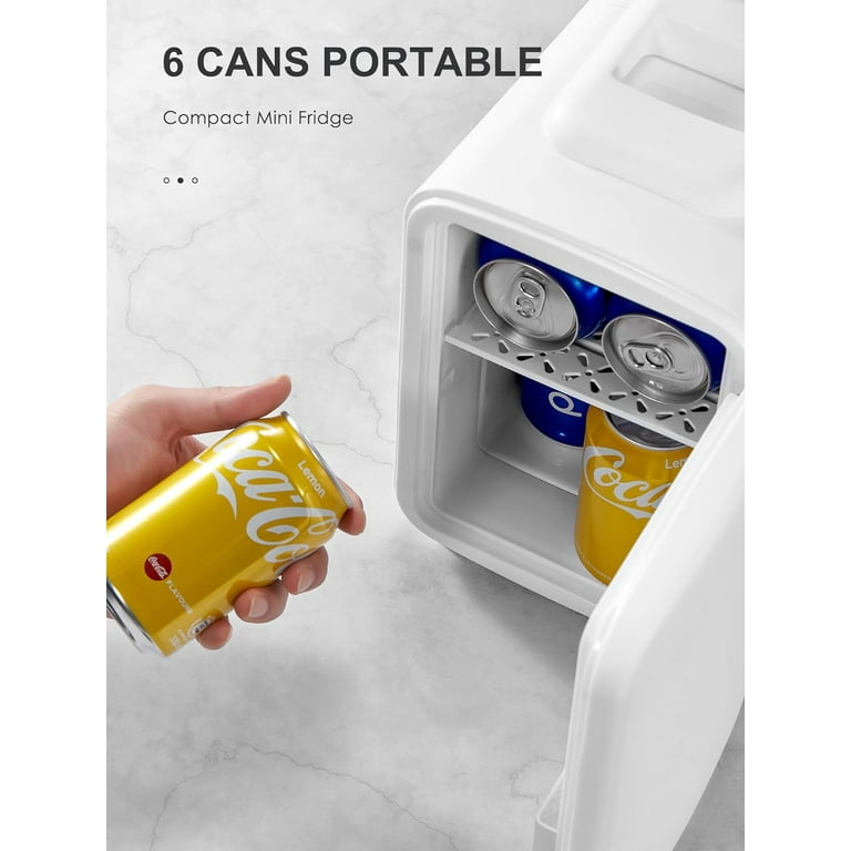 Reemix Portable Mini Refrigerator, 3.7-Liter Capacity, AC DC Power