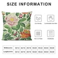 thumbnail image 5 of YINGXI Pink Floral Throw Pillow Covers Mid Century Flower Decoration Pillow Case for Bed Living Room Couch Outdoor Colorful 18x18in, 5 of 5