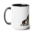 thumbnail image 4 of Charles Darwin Evolution 15oz Mug, Funny Science Gift, 4 of 5