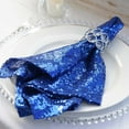 thumbnail image 4 of Balsa Circle 10 Pieces 20" Royal Blue Sequins Napkins Wedding Decorating Tablecloths Holiday Dinner Party Table Decorations, 4 of 4