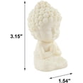 thumbnail image 3 of Mini Praying Baby Buddha Statue, 3.15 Inch Cute Meditating Decorative Figurine for Desk, Shelf, Car Dash, 3 of 3